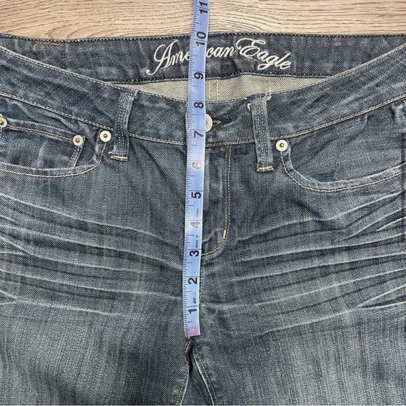 Y2K American Eagle Boot Cut Low Rise Jeans - Picture 6 of 8
